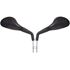 Picture of Mirrors 8mm Black Rounded Left & Right Peugeot Speedfight 97 (Pair)