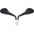 Picture of Mirrors 8mm Black Rounded Left & Right Peugeot Speedfight 97 (Pair)