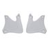 Picture of *Radiator Scoops White Yamaha YZ250F 01-02, YZ465F 00-02 (Pair)