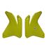 Picture of Radiator Scoops Yellow Suzuki RMZ450 05-06 (Pair)