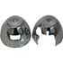 Picture of Speedo & Tacho Bottom Clock Covers Chrome Kawasaki Z650, Z900 (Pair)