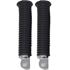 Picture of Footrests Harley Davidson FXWG, FXST Black Ribbed Rubber Type (Pair)