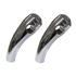 Picture of Handlebar Risers Chrome 1" Pullback short with Round Dome (Pair)