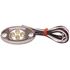 Picture of Marker Light Oval Design with 4 White LED Lights (2 screws)