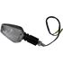 Picture of Complete Indicator LED Hexagon Black LongStem with Clear Lens E-Marked (Pair)