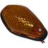 Picture of Complete Indicator Fairing Black with Amber Lens (Pair)