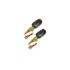 Picture of Complete Indicator Medium Aluminium Gold Short with Smoked Lens (Pair)