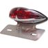 Picture of Complete Rear Stop Taill Light Tech Glide, Bracket with red lens & bul