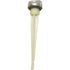 Picture of Oil Dipstick Chrome Head 125mm Long inc 18mm dia thread