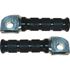 Picture of Footrests Anodised Kawasaki Black (Pair)