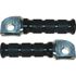 Picture of Footrests Anodised Kawasaki Black (Pair)