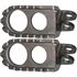 Picture of Footrests Wide Polished Suzuki RM125, RM250 (Pair)