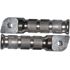 Picture of Footrests Anodised Yamaha Silver (Pair)