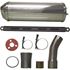 Picture of Exhaust Stainless Round Tailpipe for 4T (50mm push-on)