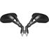 Picture of Mirrors 8mm Black Rectangle Left & Right Sports Scooter (Pair)
