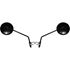 Picture of Mirrors 8mm Black Round Left and Right Clamp-on (Pair)