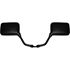 Picture of Mirrors 10mm Black Rectangle Left & Right Yamaha Thread GP Sty (Pair)