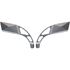 Picture of Mirrors 10mm Die Cast Chrome Diamond Left & Right (Pair)