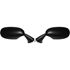 Picture of Mirrors Fairing Black Left & Right R1, R6 28mm Ctrs, 60mm (Pair)