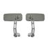 Picture of Mirror Bar End Chrome Rectangle 120mm x 50mm (Pair)