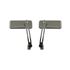 Picture of Mirror Bar End Chrome Rectangle 130mm x 50mm (Pair)