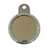 Picture of Tax Disc Holder Round 6 Screws,Gold Glass,Chrome Backing