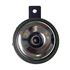 Picture of Horn 12 Volt DC Chrome front with Black body OD 90mm 12V DC