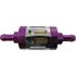 Picture of Fuel Filter 7mm Anodised Aluminium Purple Glass Centre