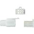 Picture of Electrical Plastic Connector 6 Pole Spade Male & Female Block (5 Pairs)