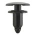 Picture of Fairing Clips 6mm x 12mm Black Plastic Button Type Tapered (Per 10)