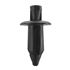 Picture of Fairing Clip Push Rivet Type 6mm hole with Head 12mm, Black (Per 10)