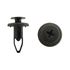 Picture of Fairing Clip Push Rivet Type 6mm hole with Head 14mm, Grey (Per 10)