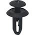 Picture of Fairing Clips 6mm x 15mm Black Plastic with taper wells (Per 100)