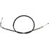 Picture of Throttle Cable Suzuki GS125 Drum Threaded fitted out of carb