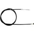 Picture of Rear Brake Cable Aprilia SR50 A/C 93-96 Vertical Engine