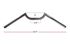 Picture of Handlebars 7/8" Dropbar 4"Centre & 24"Long Ace Bar
